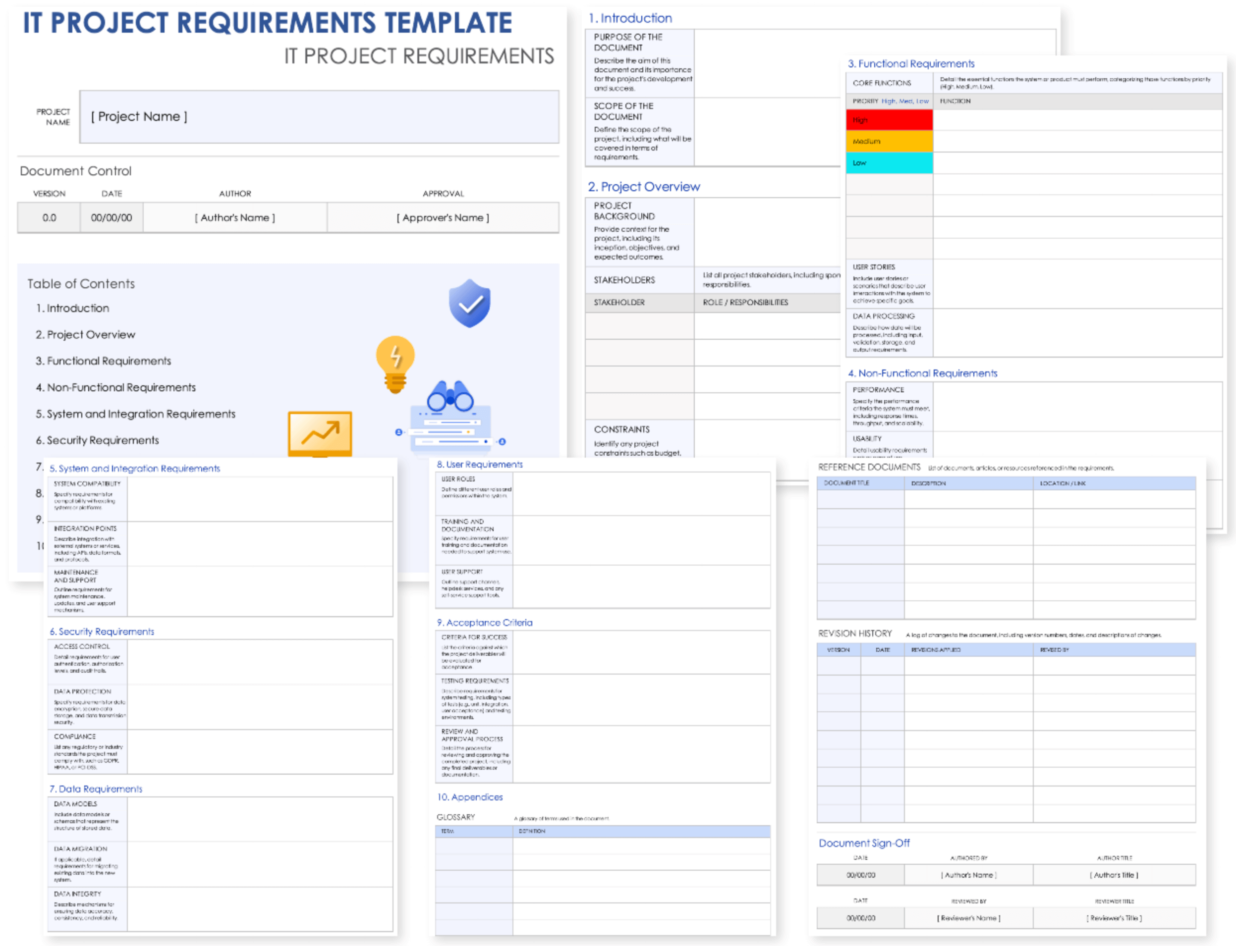 Free Requirement Gathering Templates All Types Formats