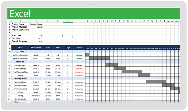 How To Create A Work Plan In Excel