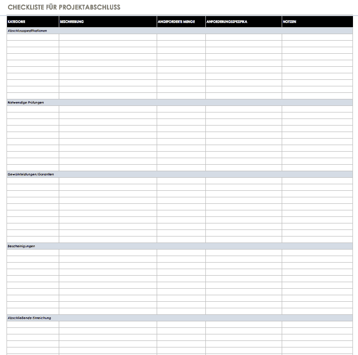 Kostenlose Vorlagen Aufgaben Checklisten Smartsheet