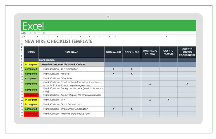 Hris Format Excel Beinyu