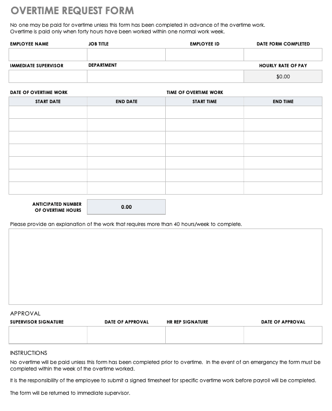 Expense Approval Form Template For Your Needs