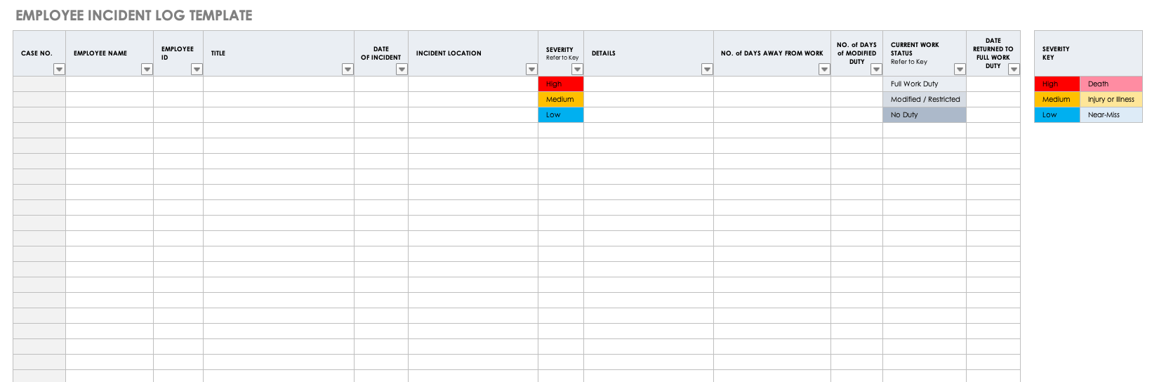 Free Workplace Accident Report Templates Smartsheet 2023 