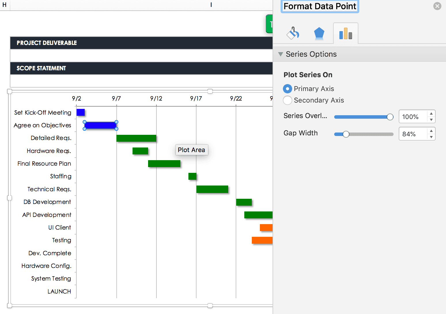 Gantt Chart Examples Step By Step Guide To Create Gantt Chart In Excel 