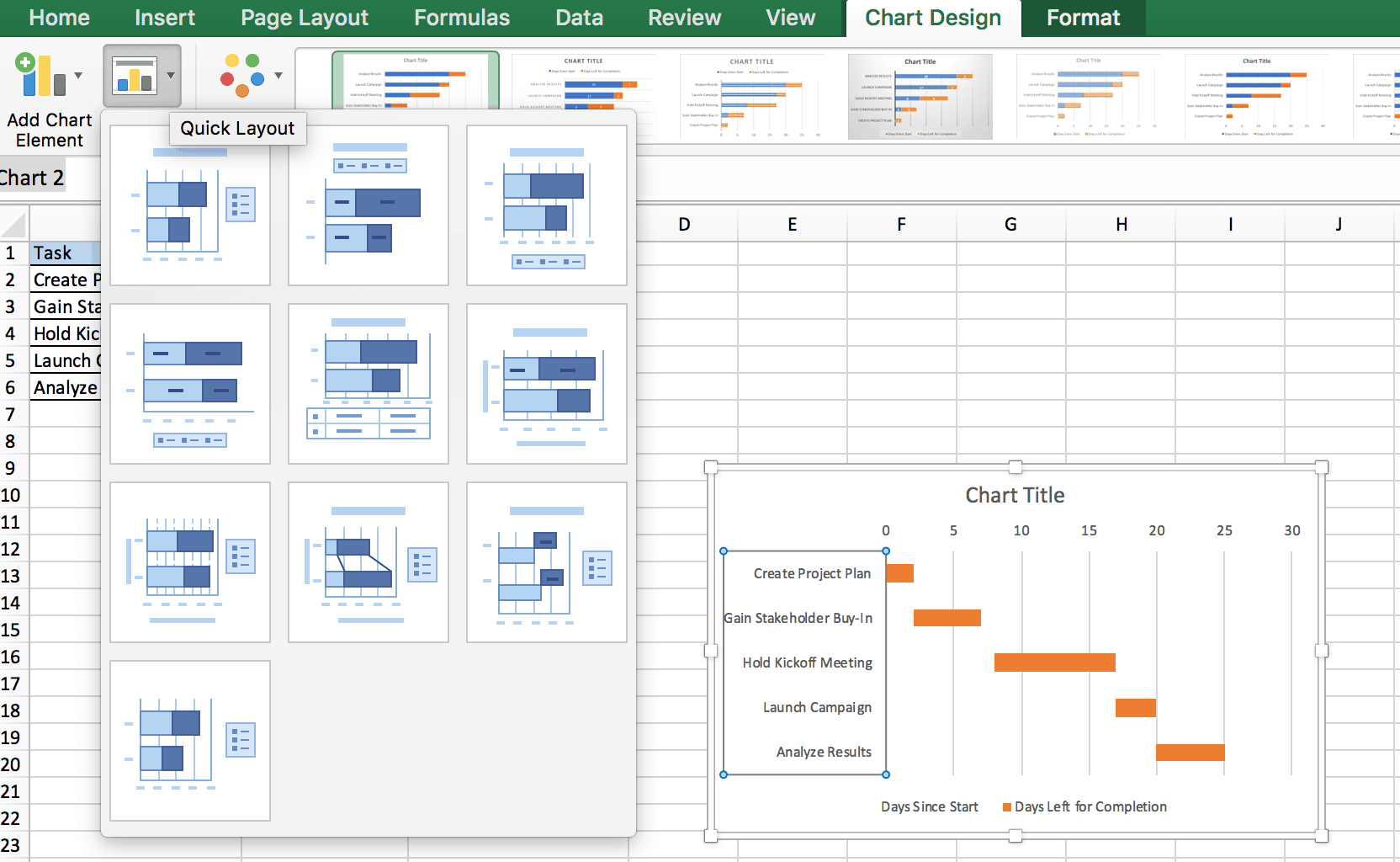 Software To Create Gantt Chart