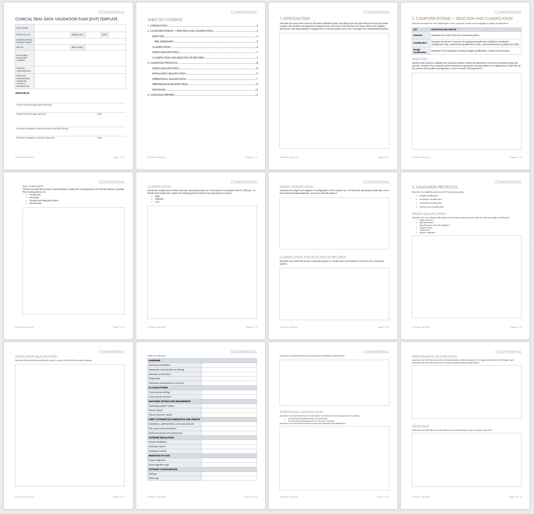 Data Management Plan Template Clinical Trial