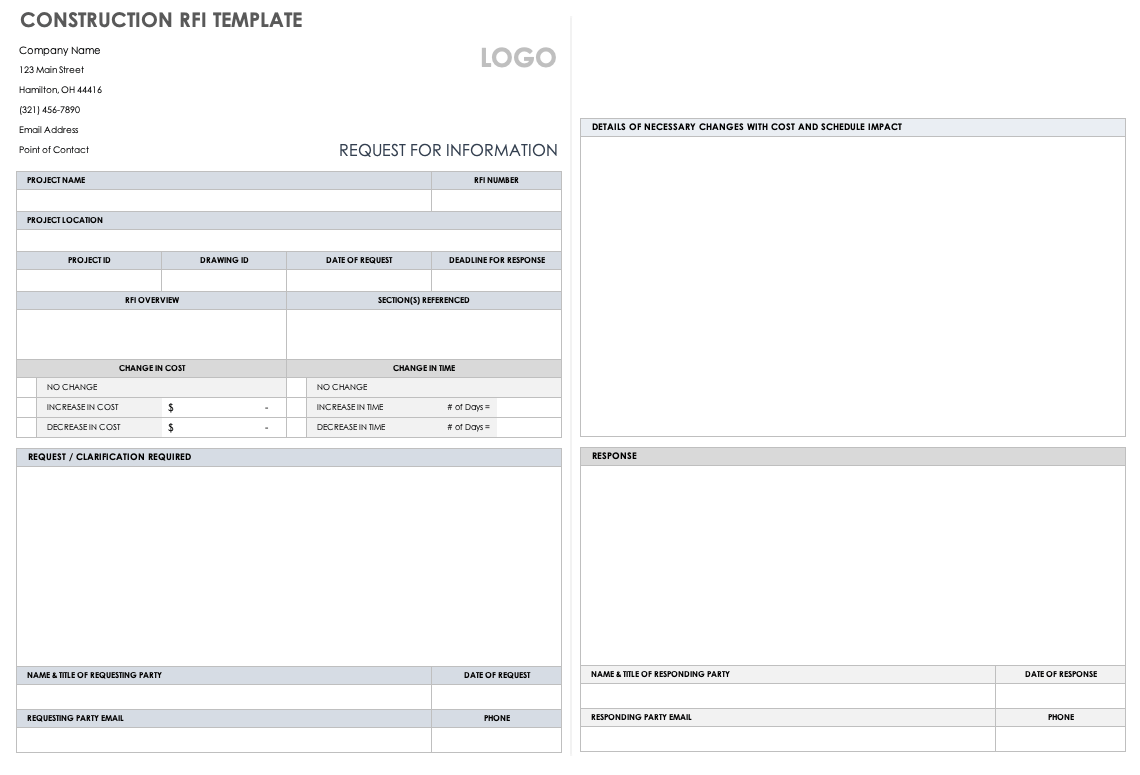 The Ultimate Guide to Construction RFIs  Smartsheet