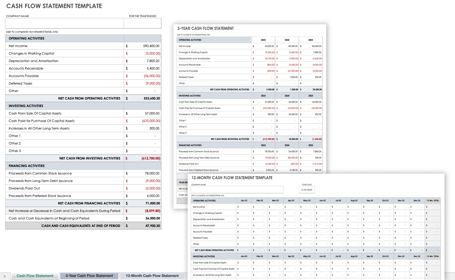 S Corp Bookkeeping Template