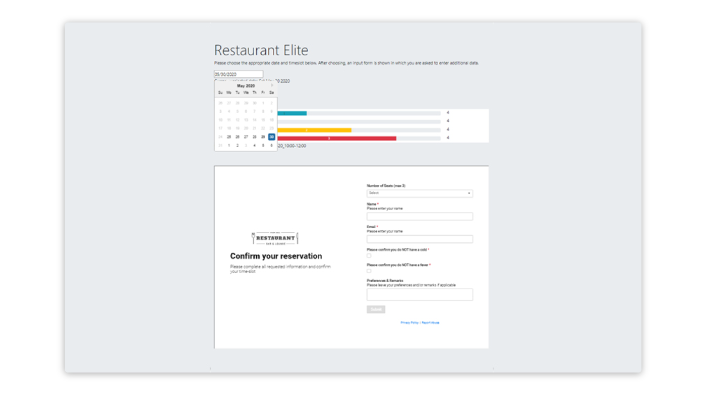 4EF Time Slot Booking Add-on | Smartsheet