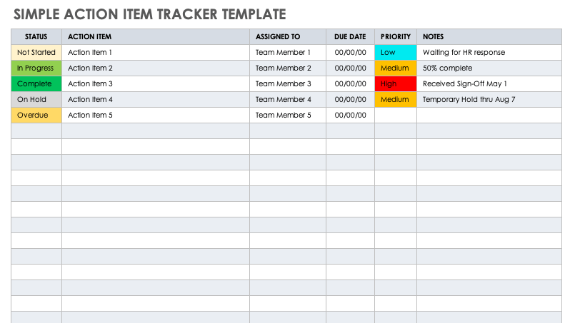 erreichen-einschreiben-inspektor-rolling-action-item-list-excel-segeln