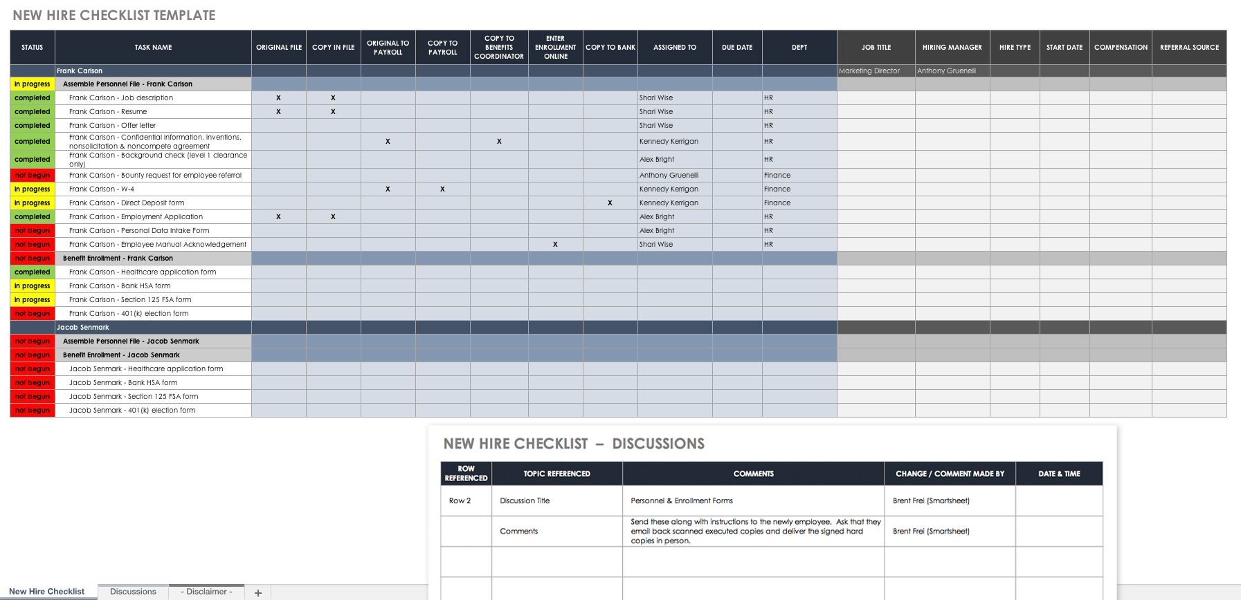 Free Client Management & Tracking Templates | Smartsheet