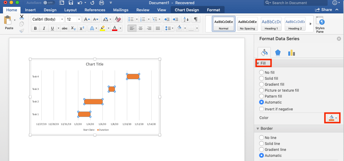 How to Create a Gantt Chart in Microsoft Word | Smartsheet