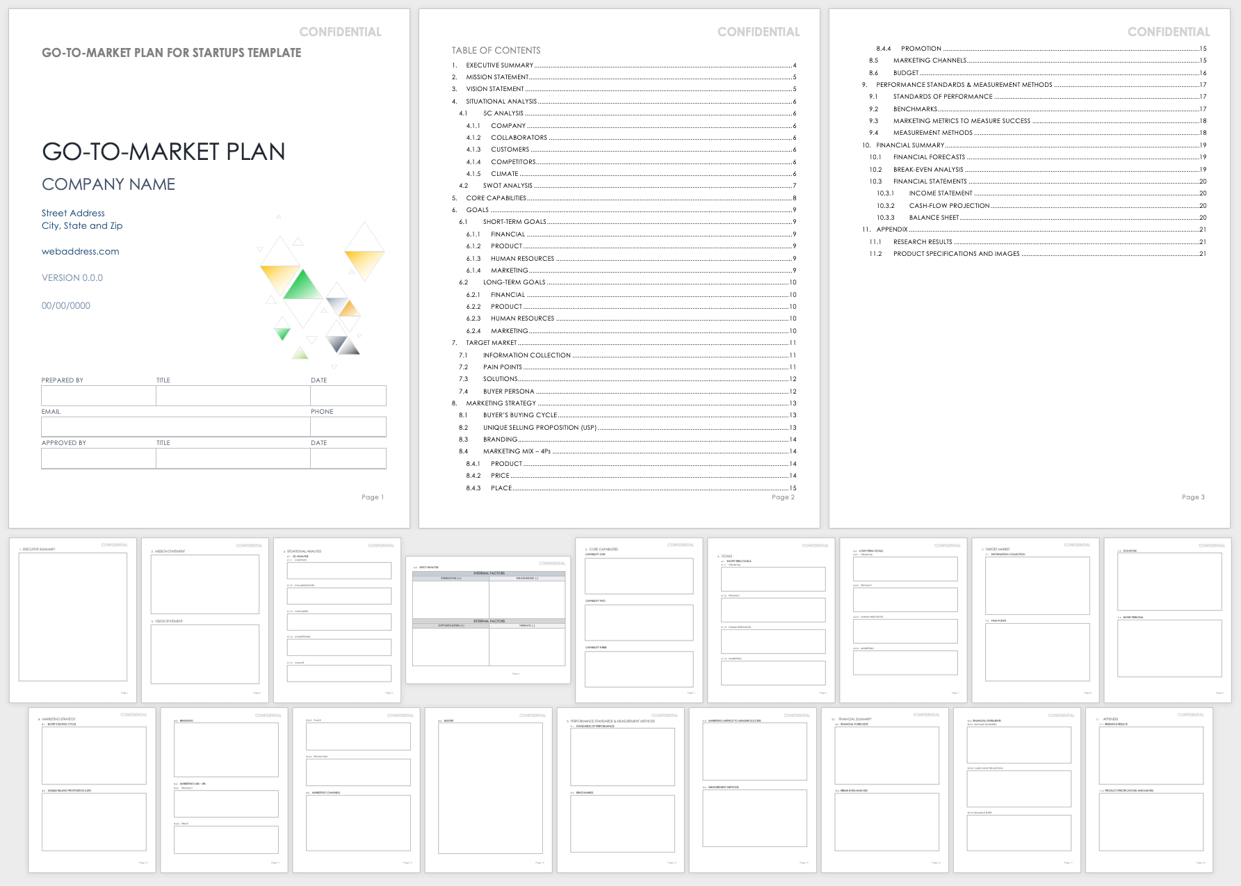 Free Go To Market (GTM) Templates Smartsheet