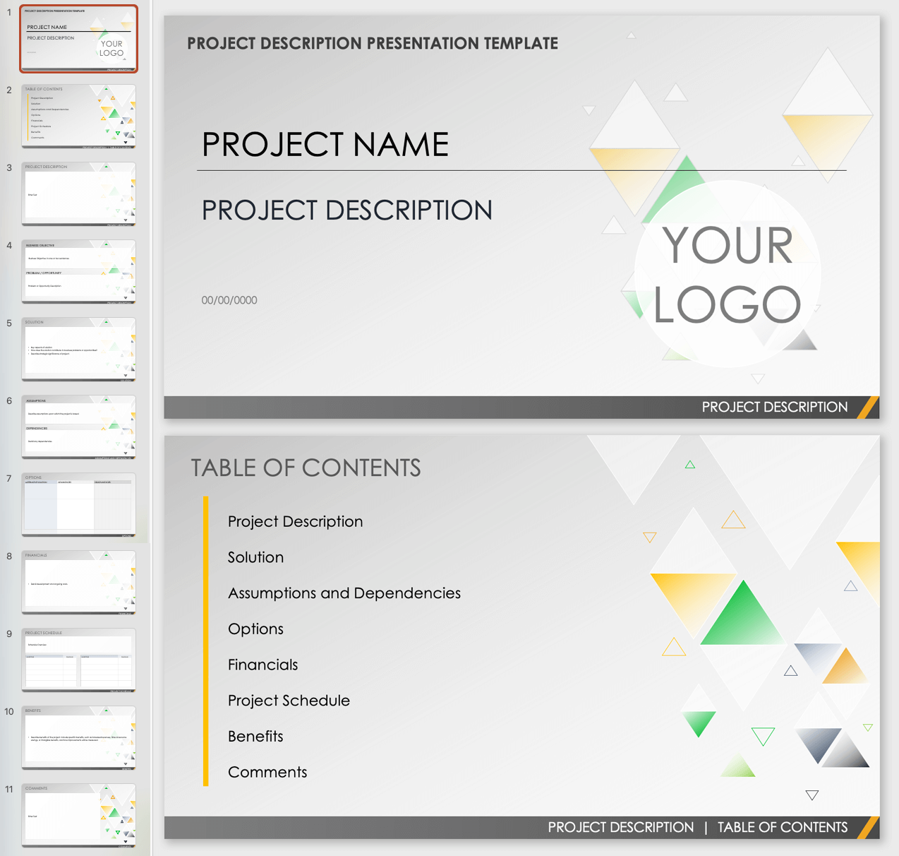 Free Project Description Templates Smartsheet