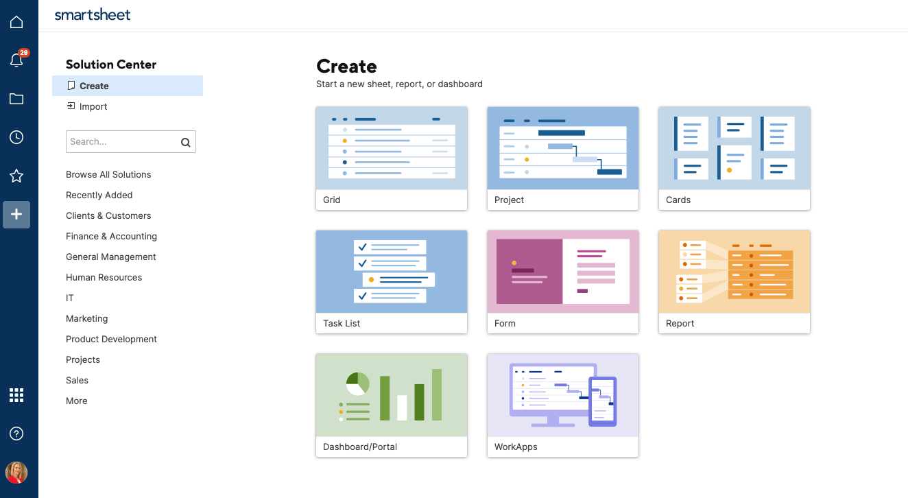 How To Set Up A Project Management Dashboard In Smartsheet Smartsheet Project Management Dashboard With Smartsheet Sights