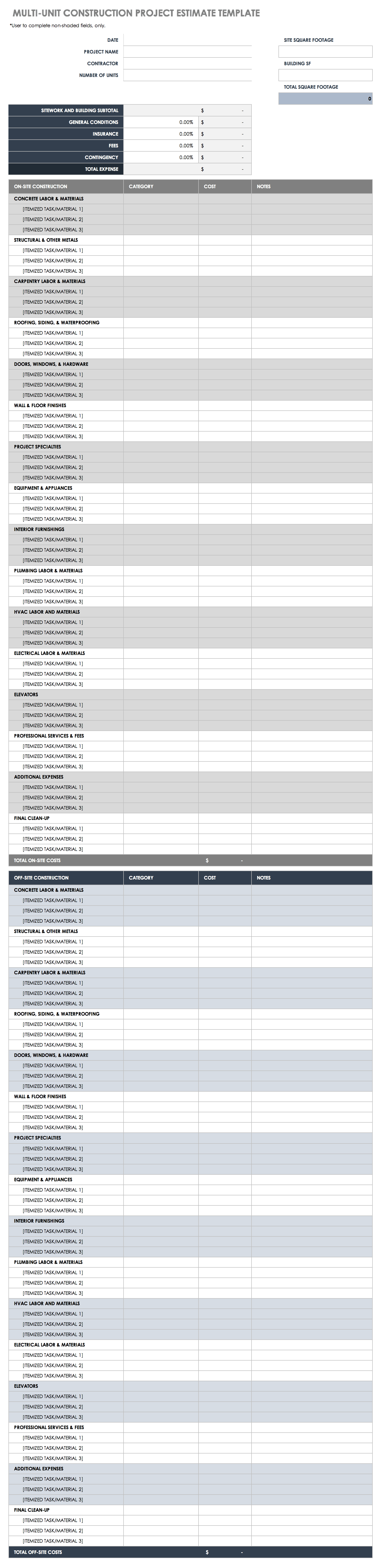 project-cost-estimate-template-project-management-template