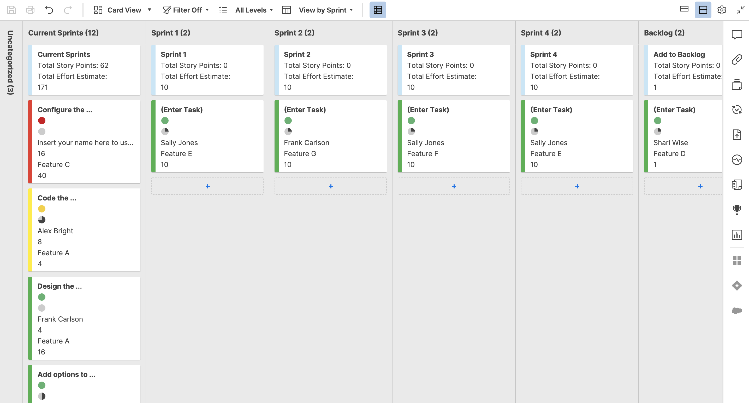 Free Sprint Planning Templates Smartsheet