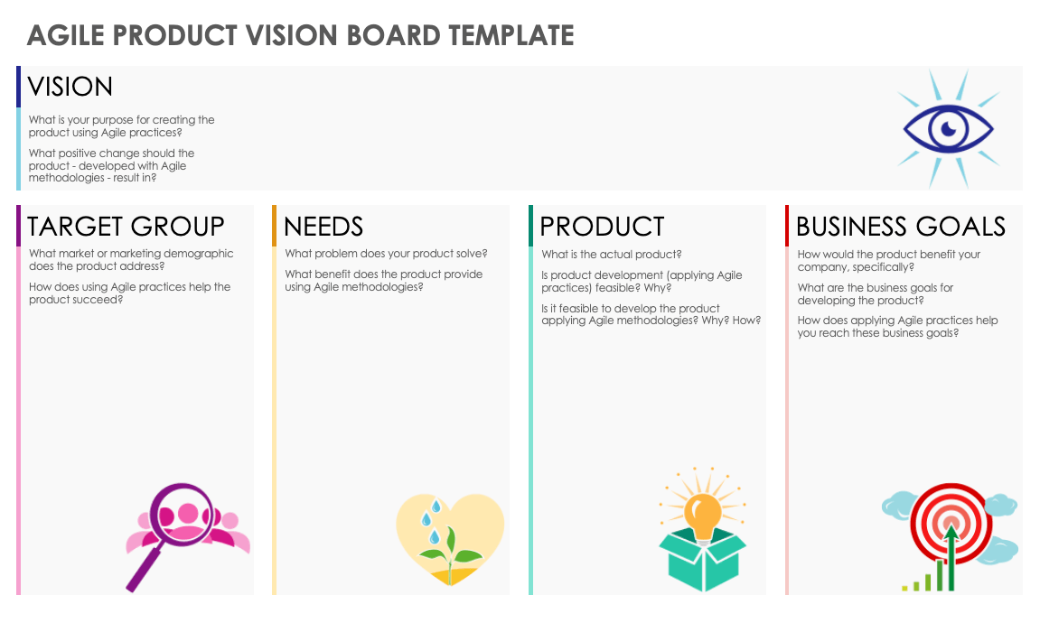 Free Product Vision Boards, Templates & Documents Smartsheet (2023)