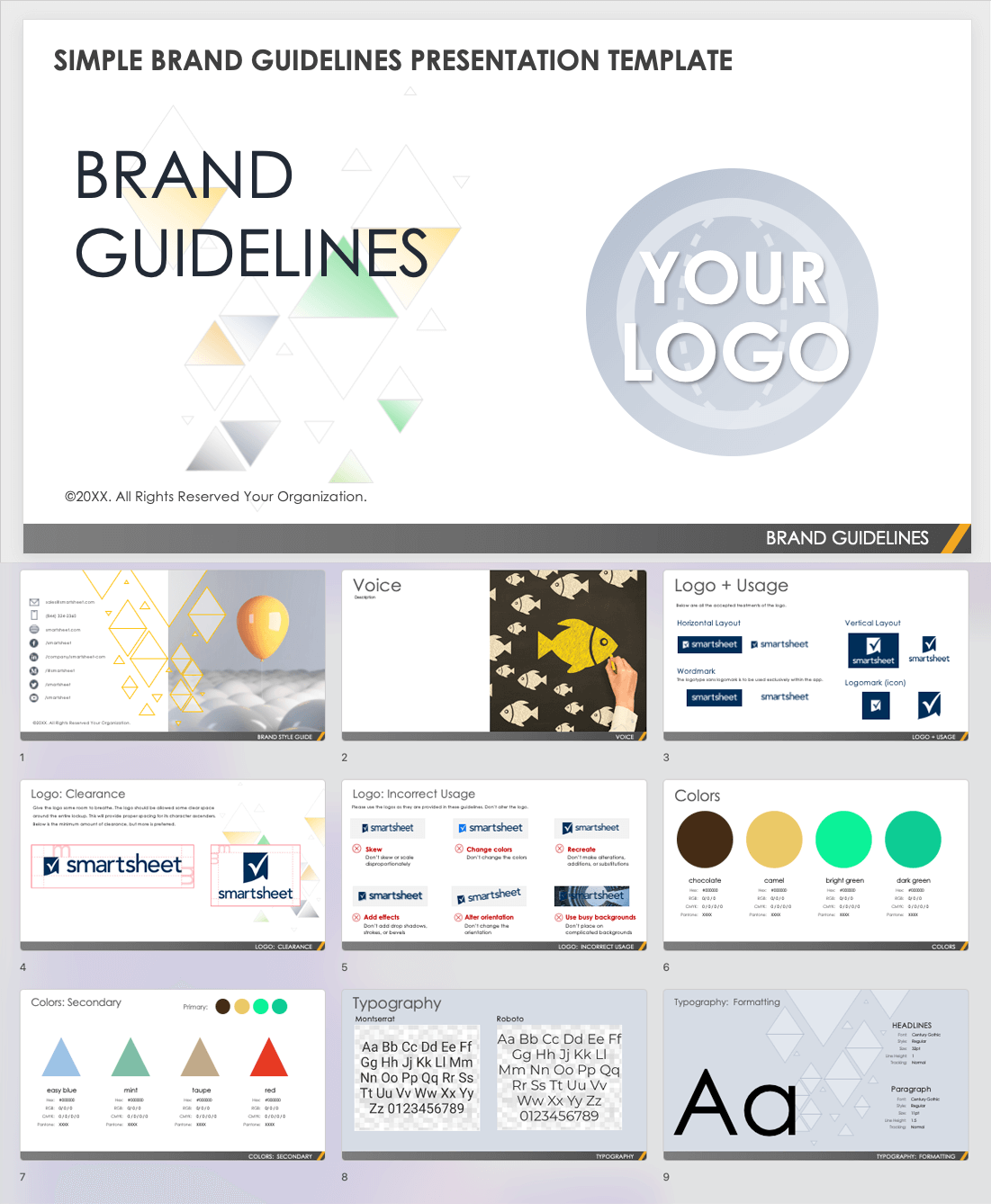 Branding Style Guide Template HotPicture