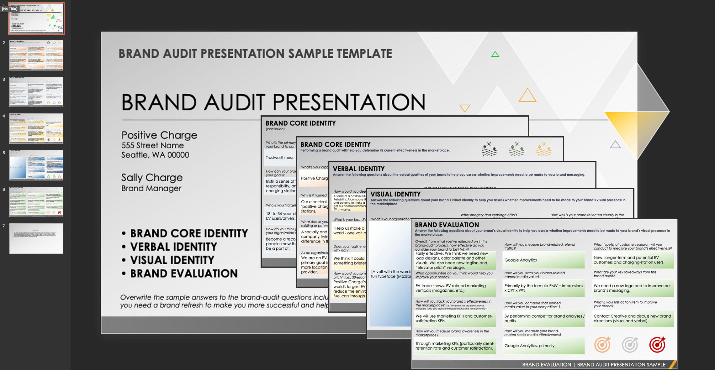 Free Brand Audit Templates Smartsheet