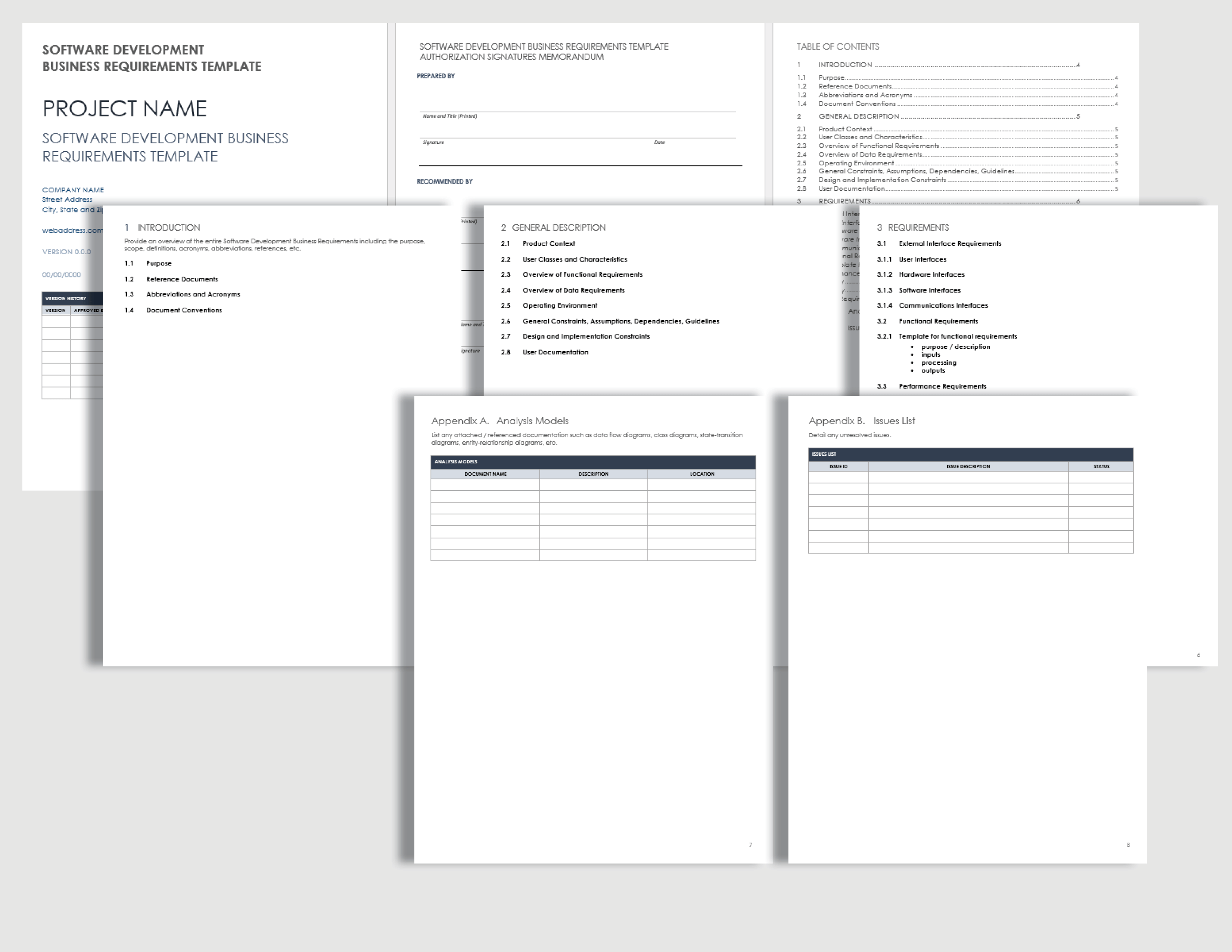 Software Developer Forms