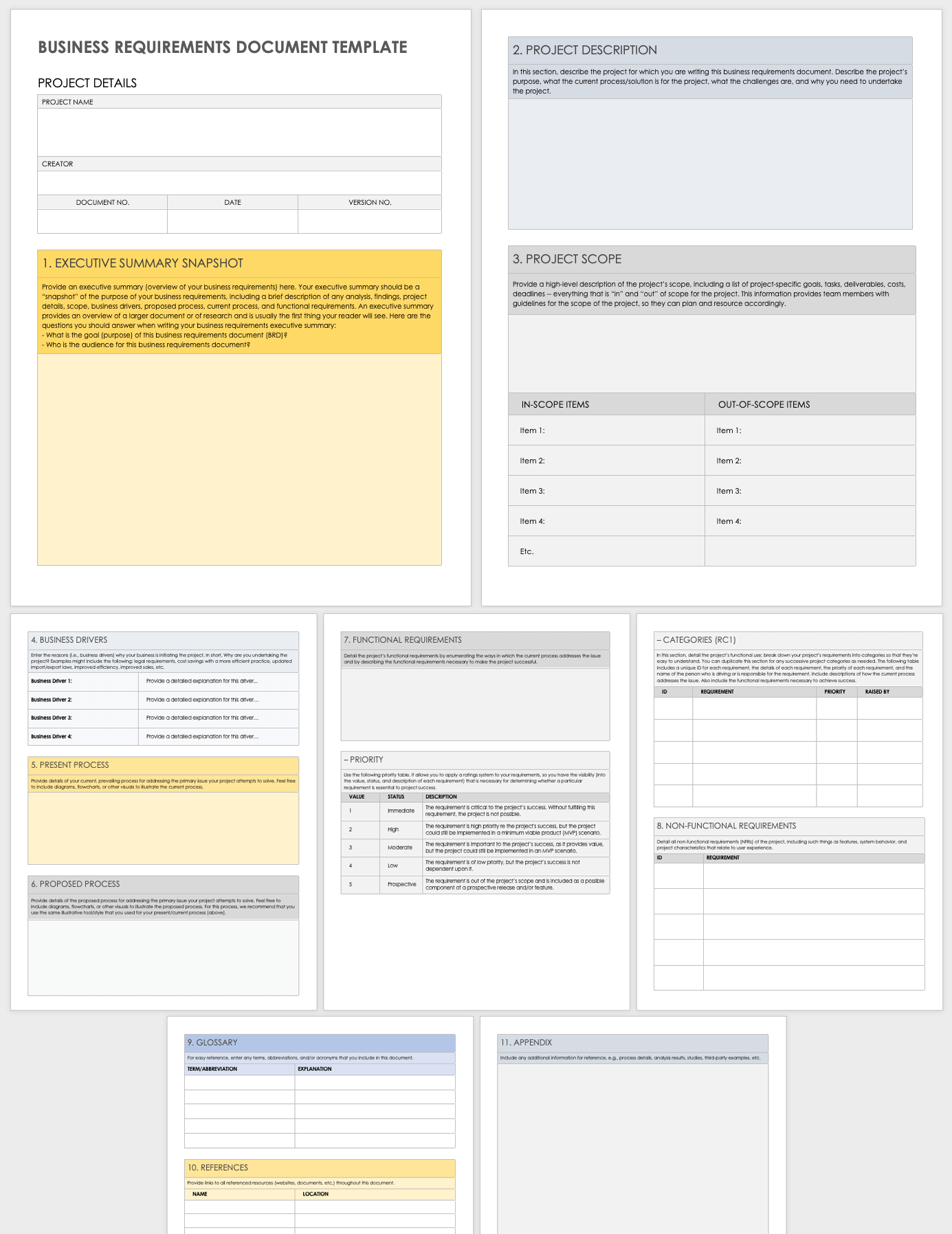 process document template microsoft word