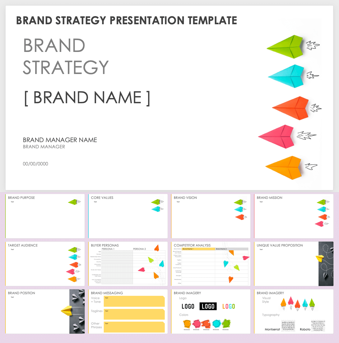 Brand Strategy Presentation Template