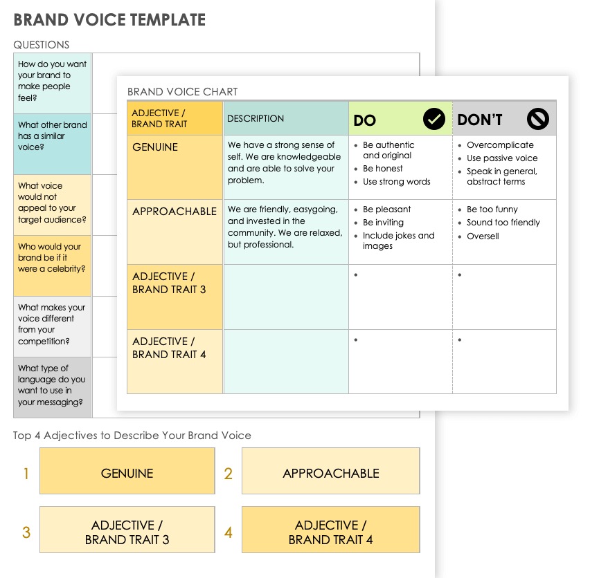 Free Brand Strategy Templates