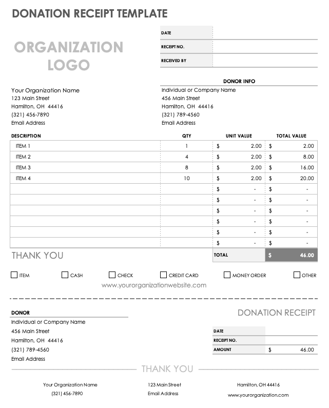 50 Printable Blank Receipt Template Forms - Fillable Samples in PDF, Word  to Download