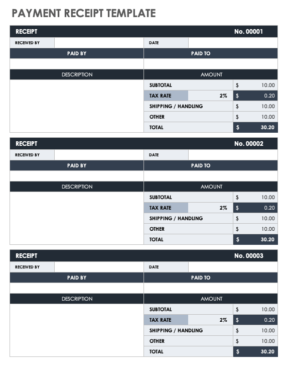 Best Receipt Template: How to Create One