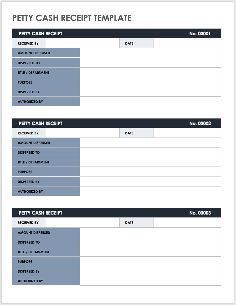 Small Business Receipt Template EDITABLE Receipt Form -  Hong Kong