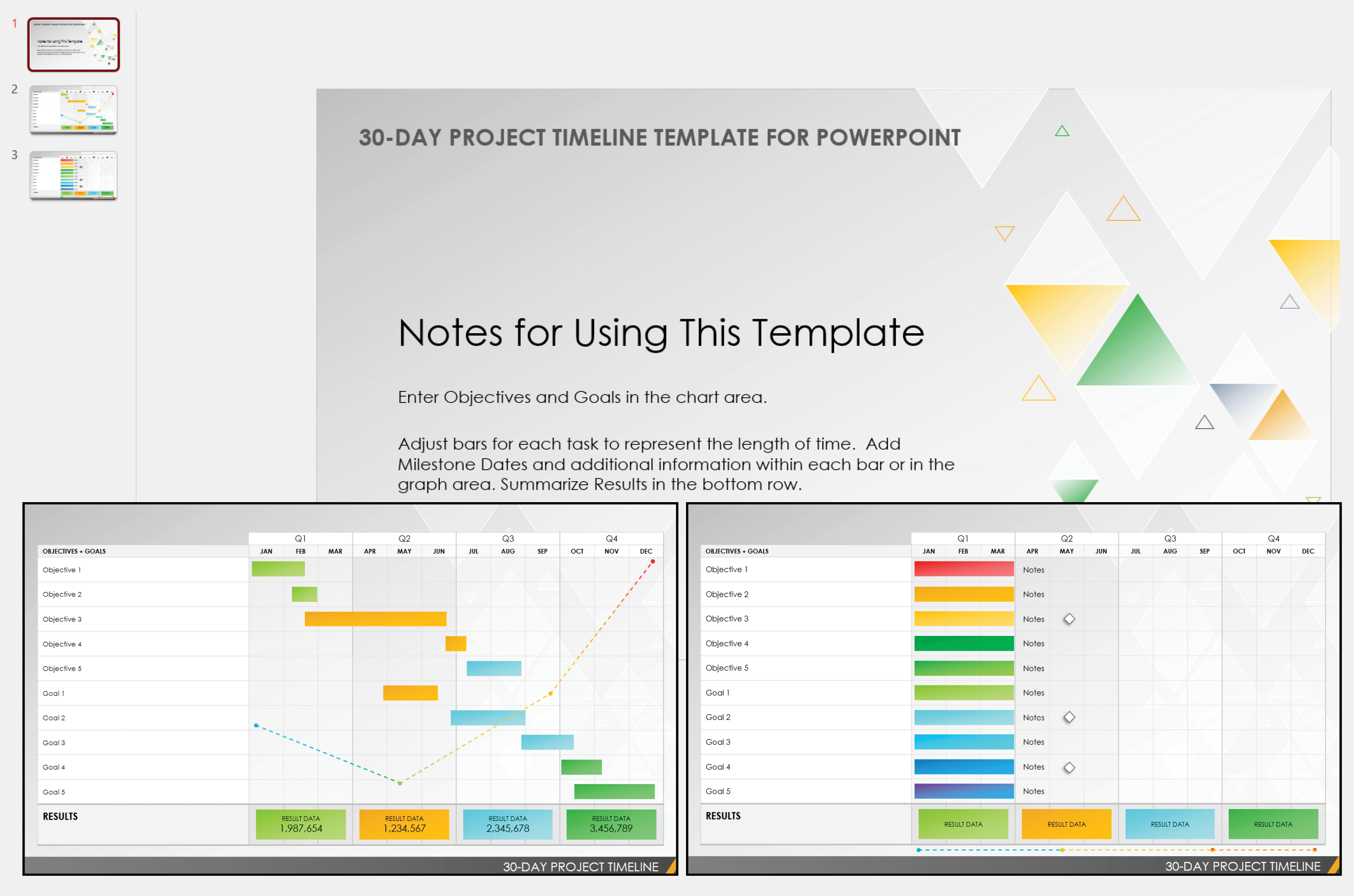 powerpoint timeline template free