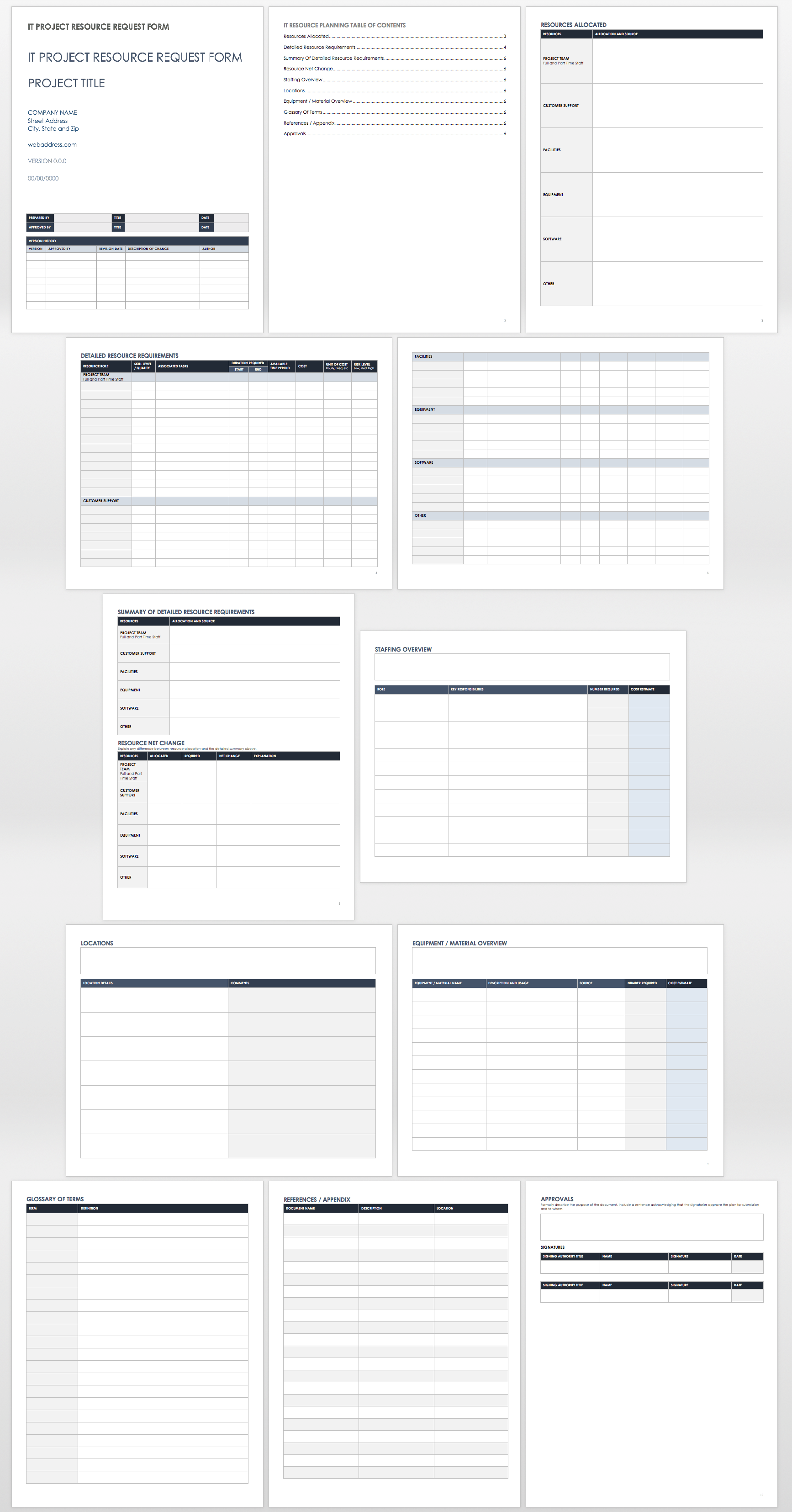 IT Project Request Forms & Templates