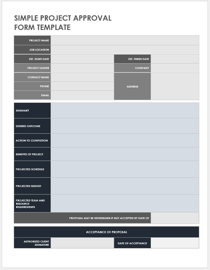 tourism project approval