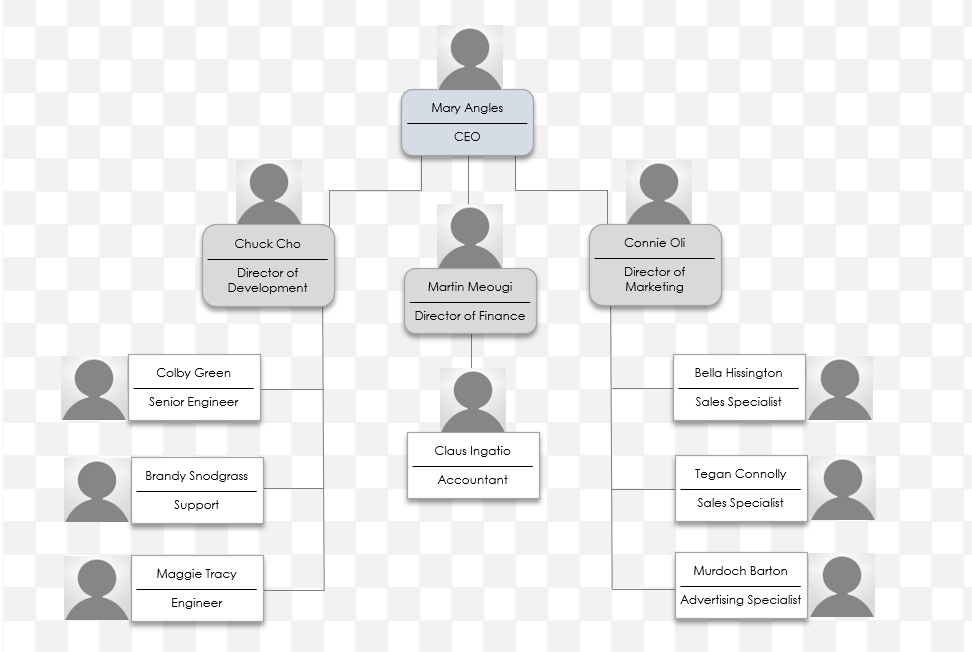 Small Business Organization Chart Smartsheet