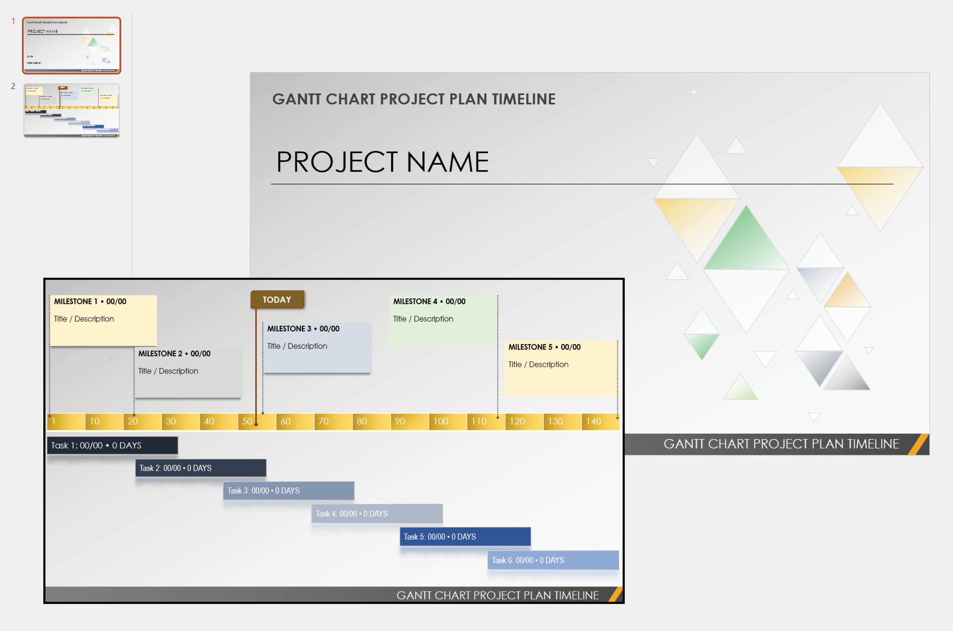 smartsheet gantt chart template