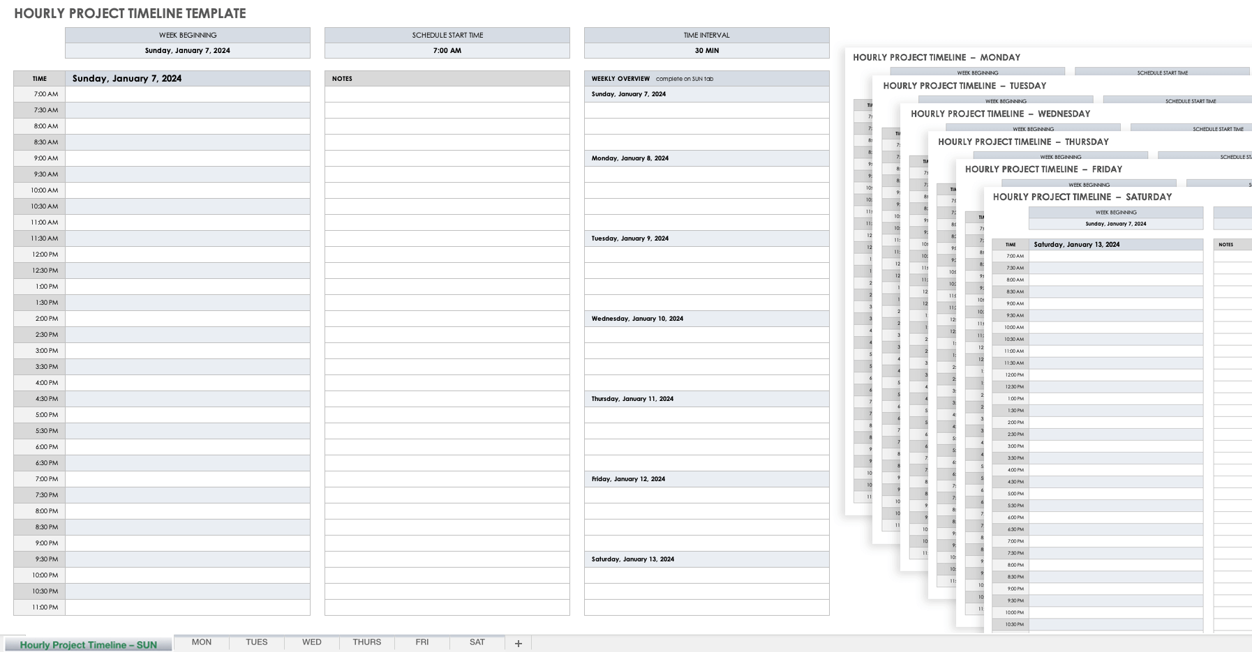 Free Excel Project Timeline Templates Smartsheet 