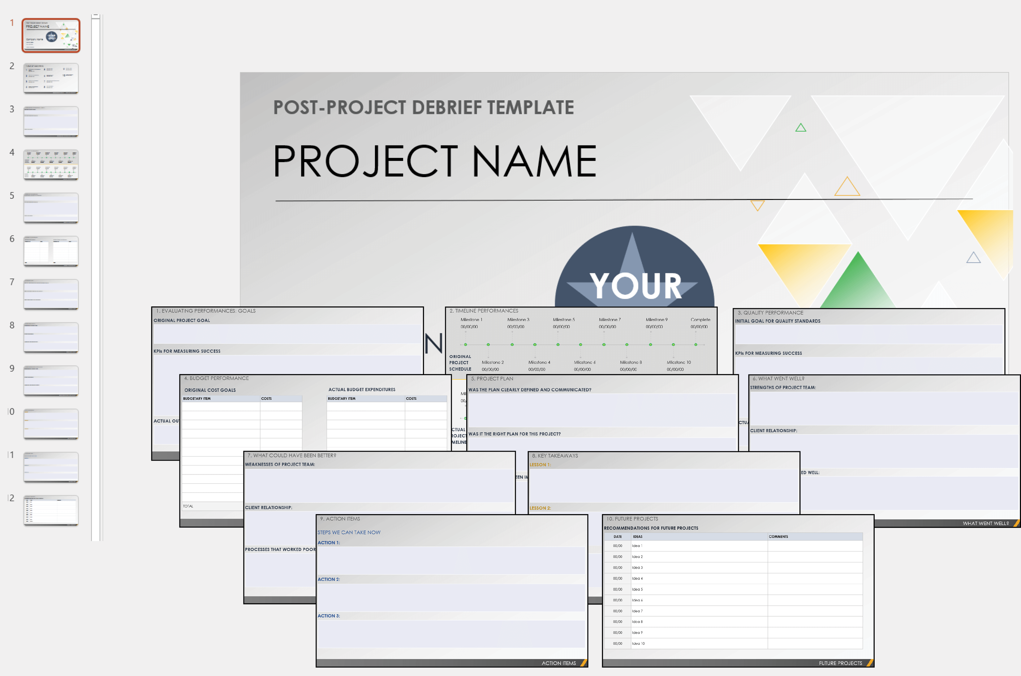 Free Project Debrief Templates Smartsheet