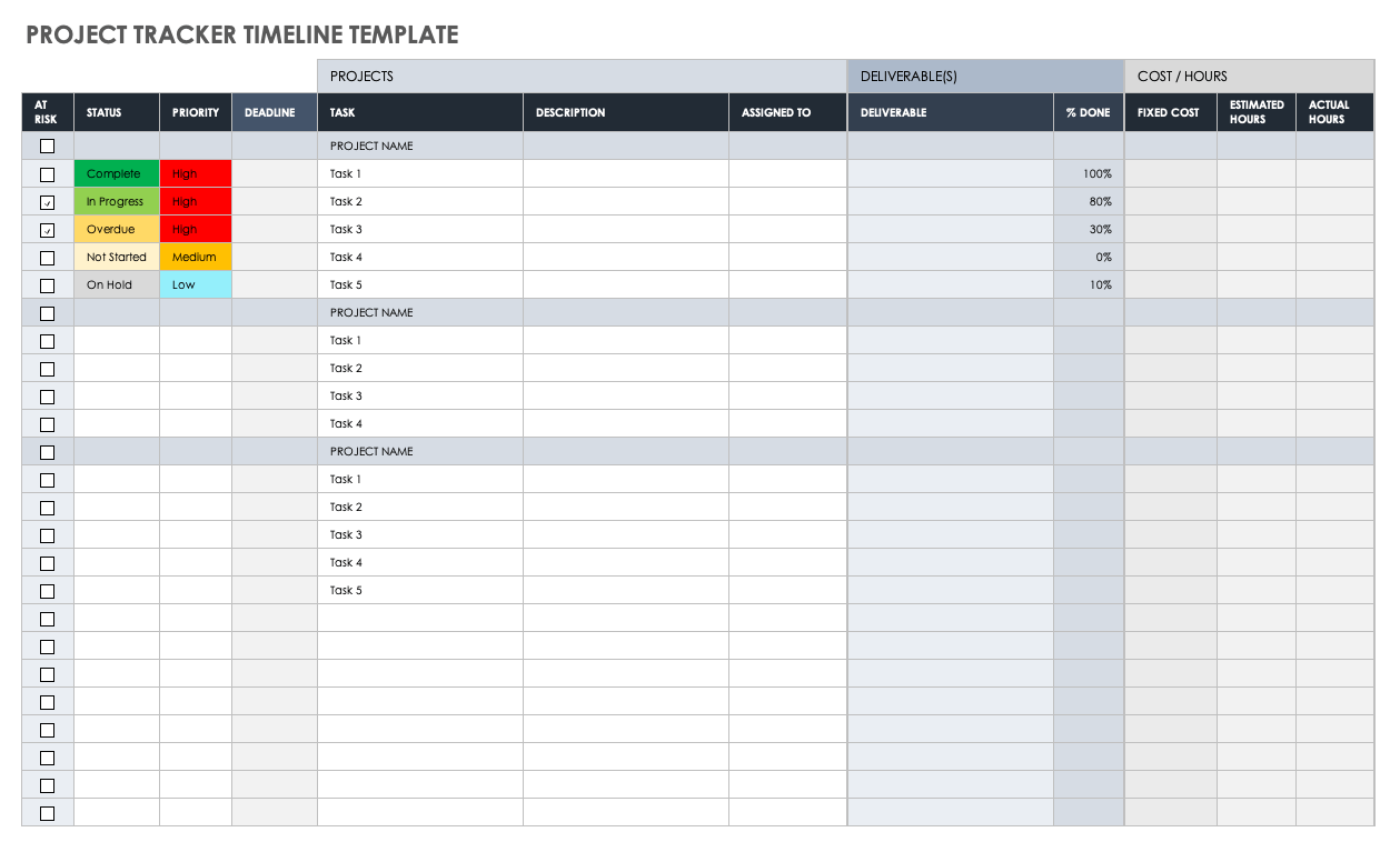 logistics excel templates