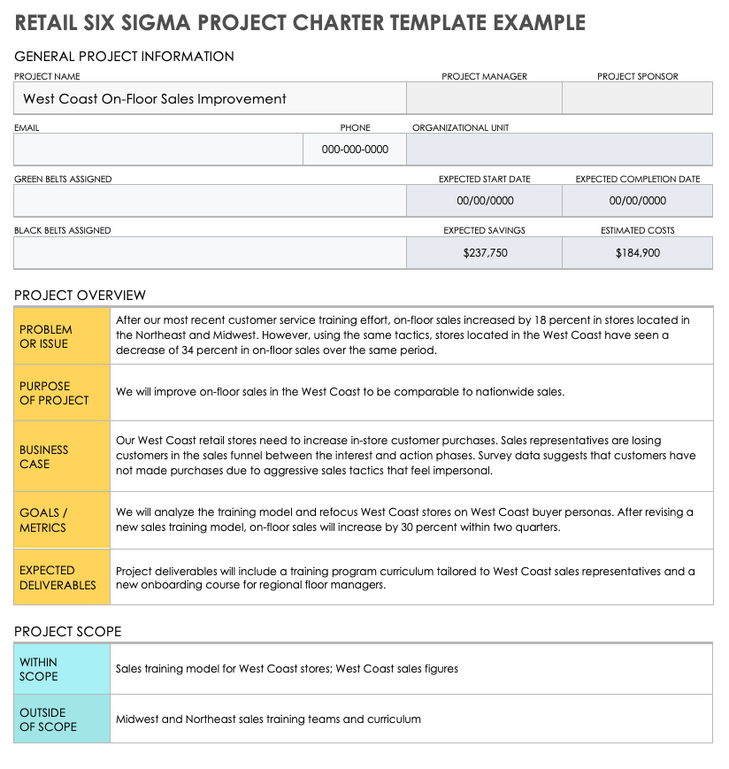 six-sigma-project-charters-and-examples-smartsheet