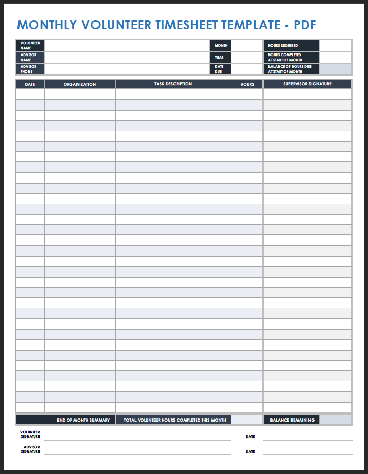 17 Free Timesheet And Time Card Templates Smartsheet, 43% OFF