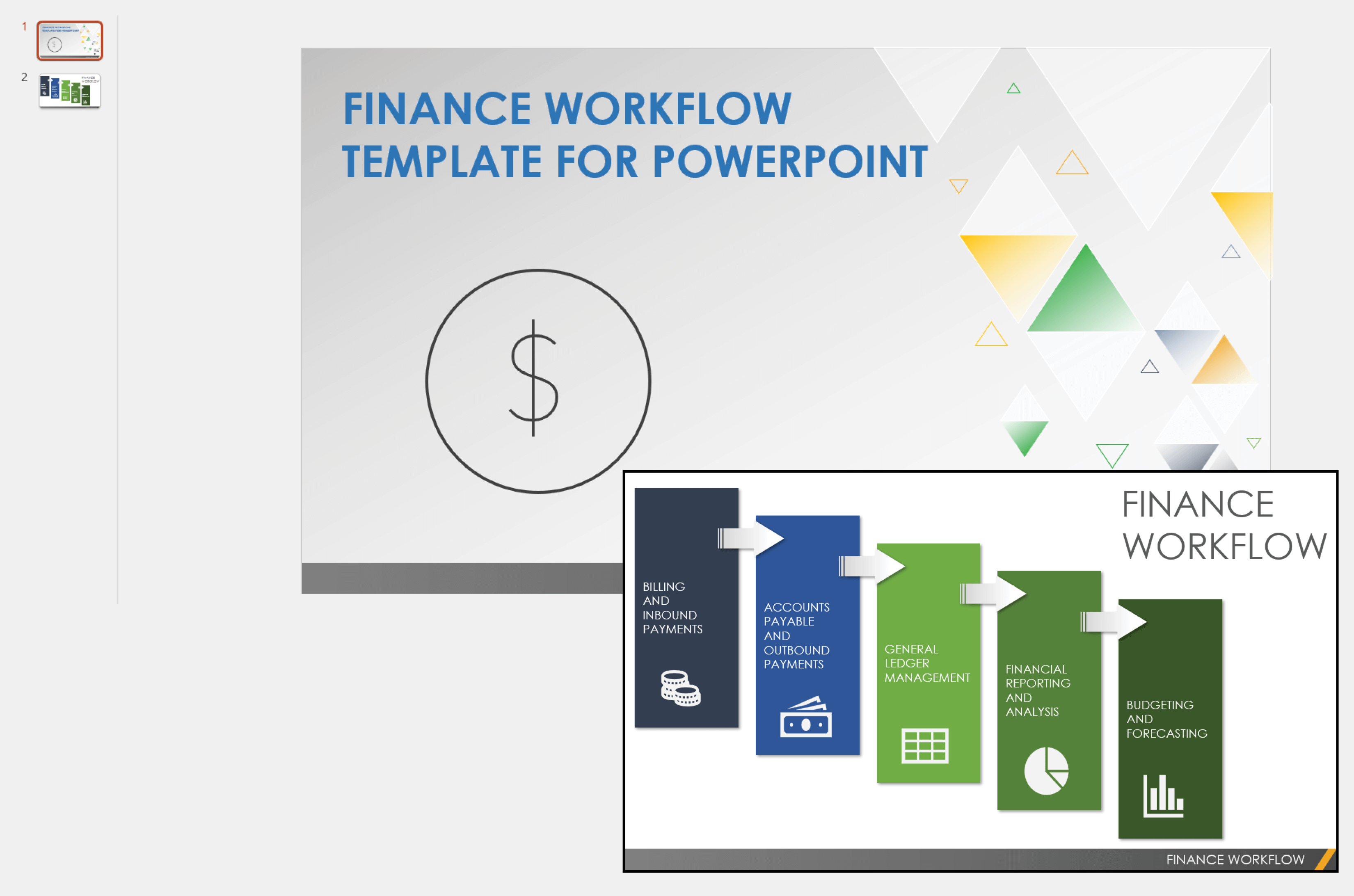 powerpoint workflow template