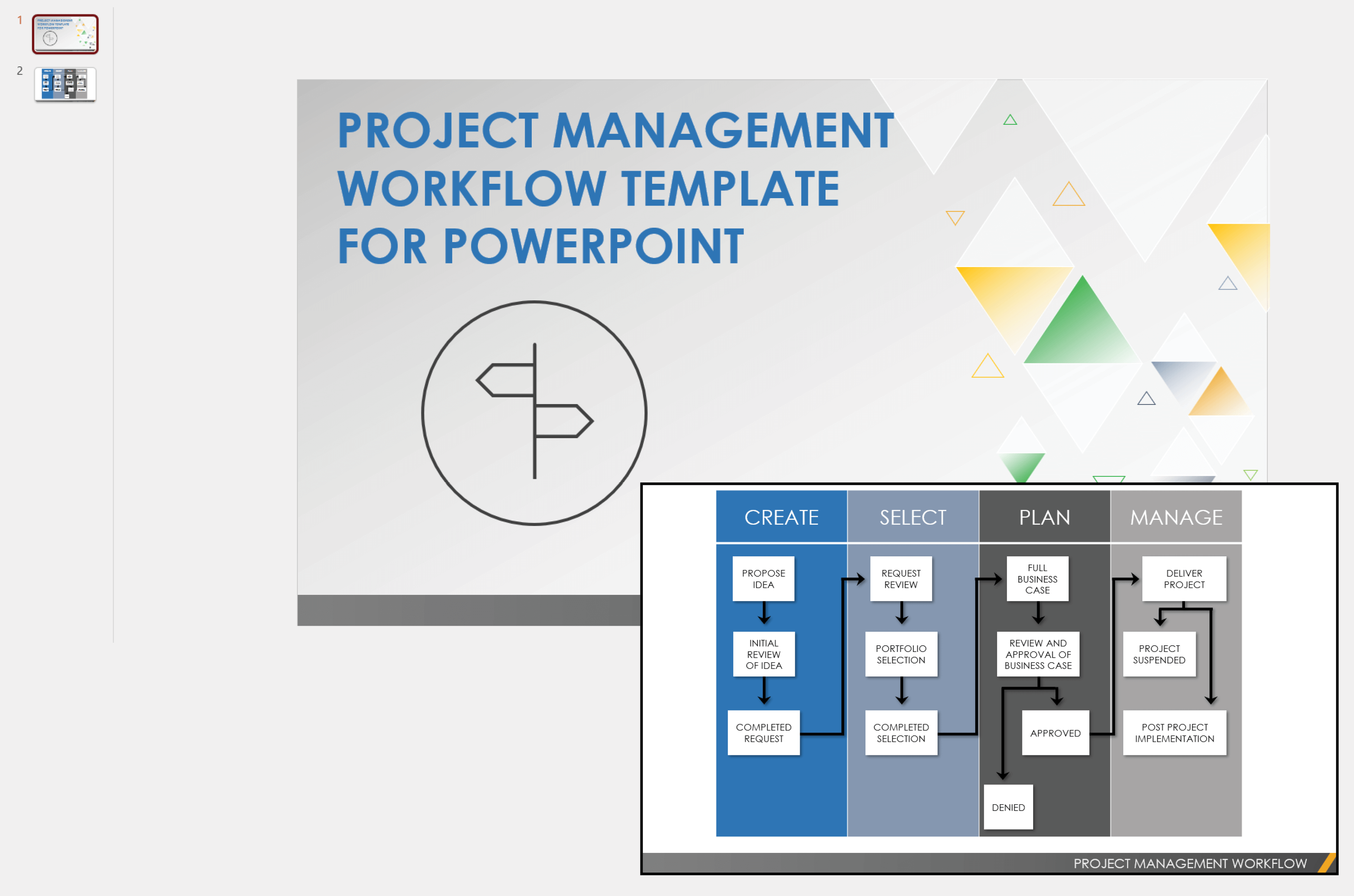 workflow powerpoint presentation templates