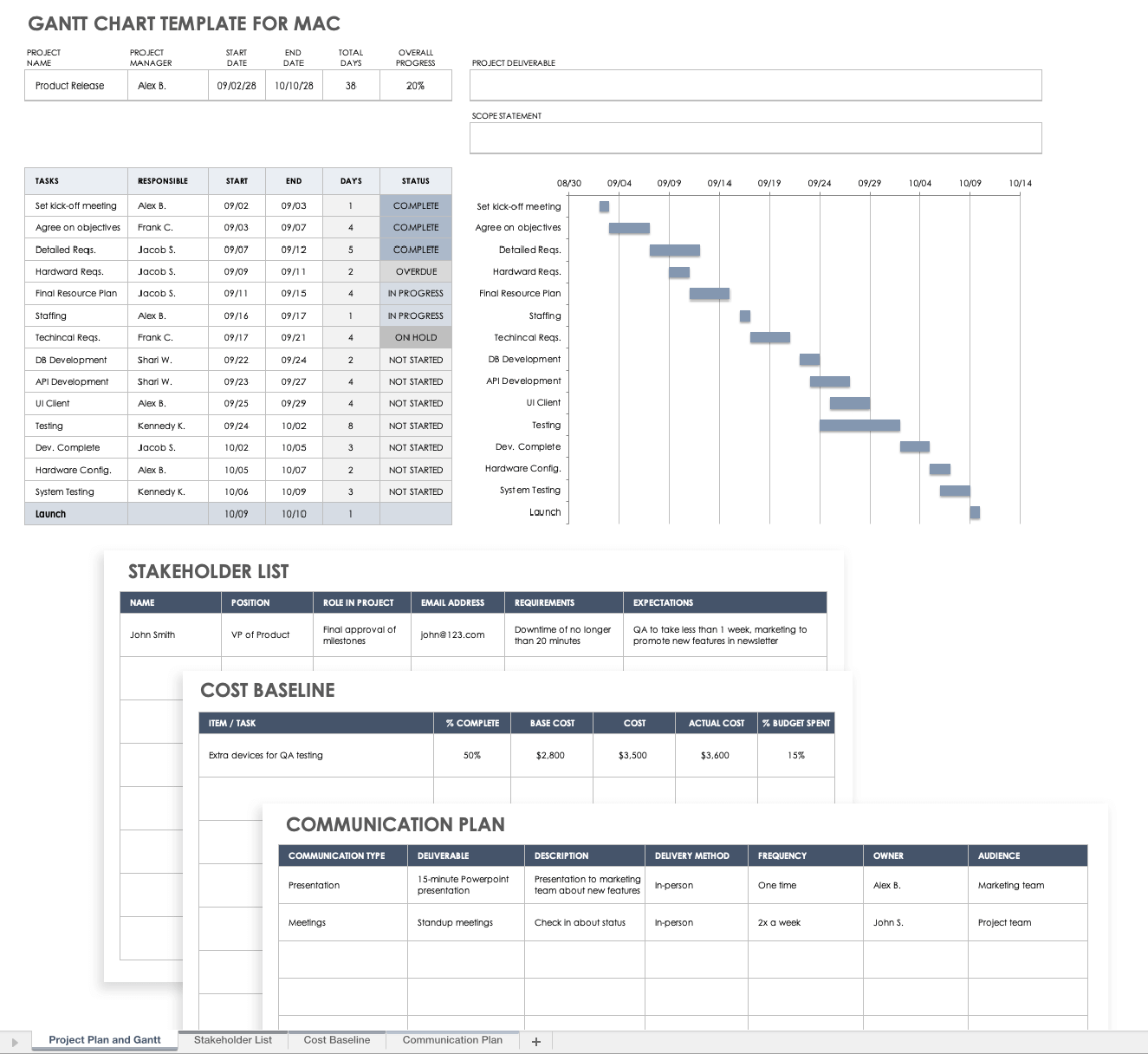 excel invoice template mac