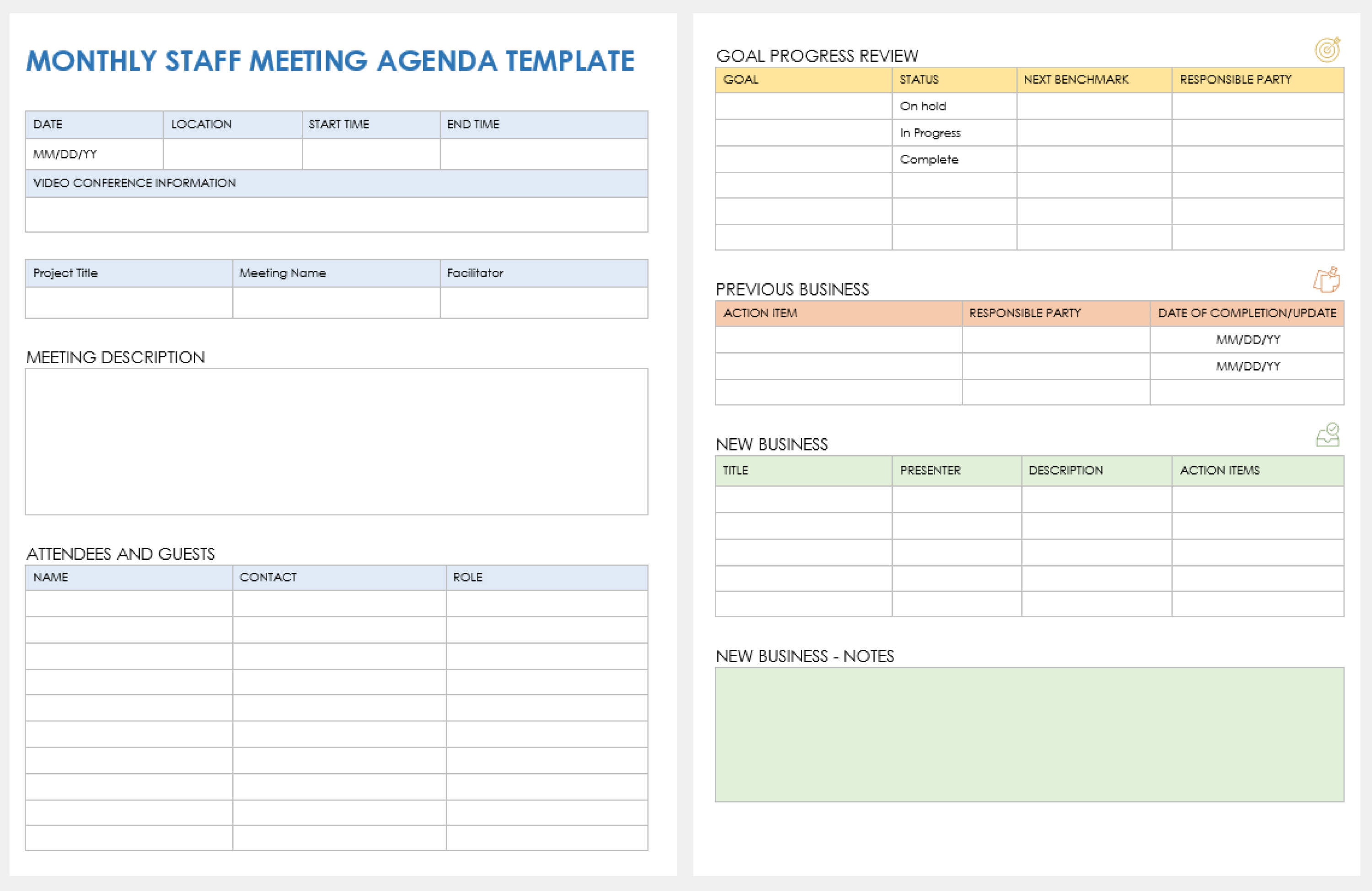 1 on 1 meeting agenda