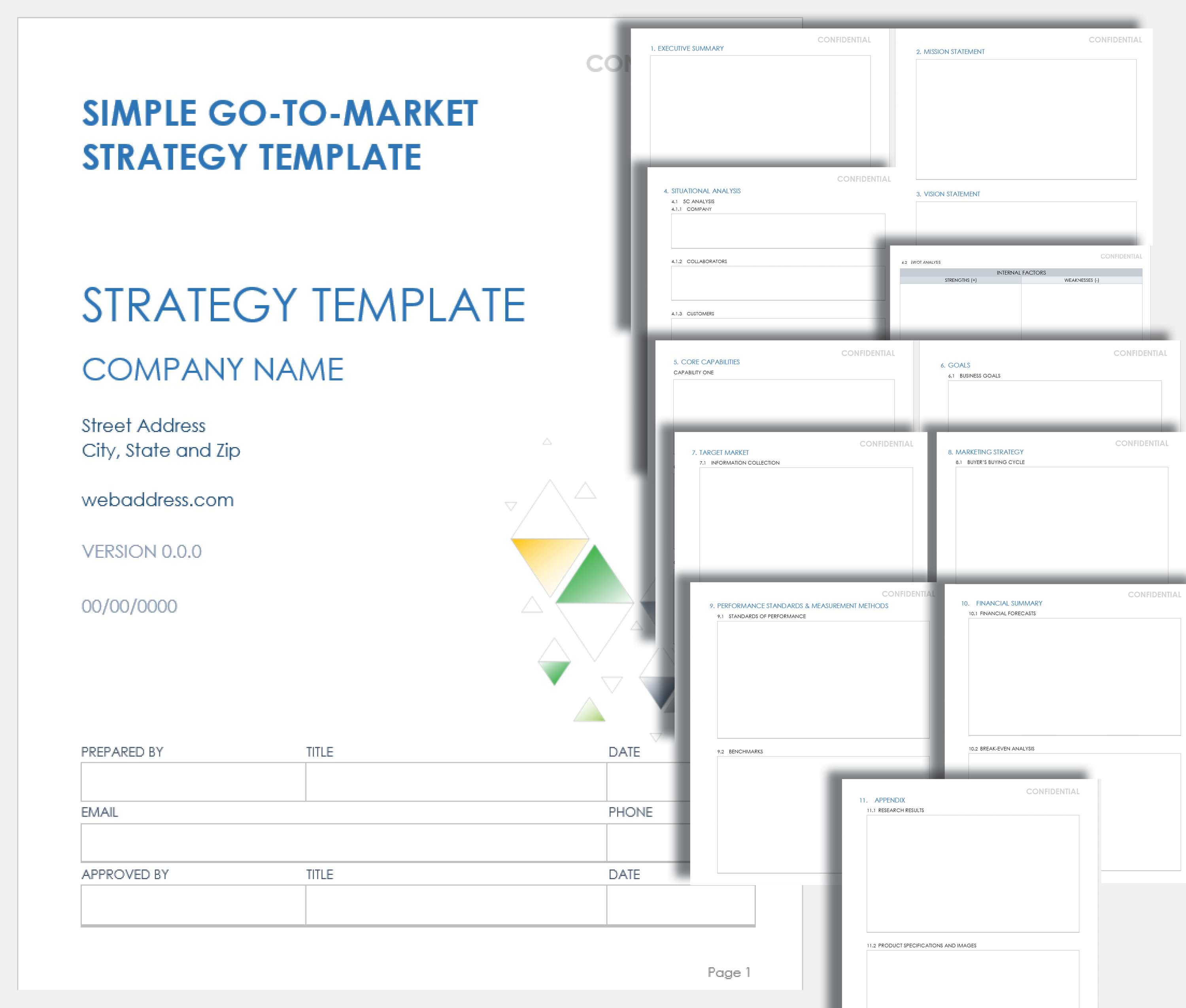 Free Go to Market Strategy Templates Smartsheet