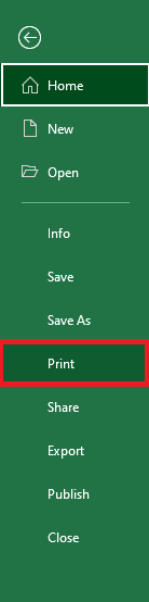 Timesheet Print