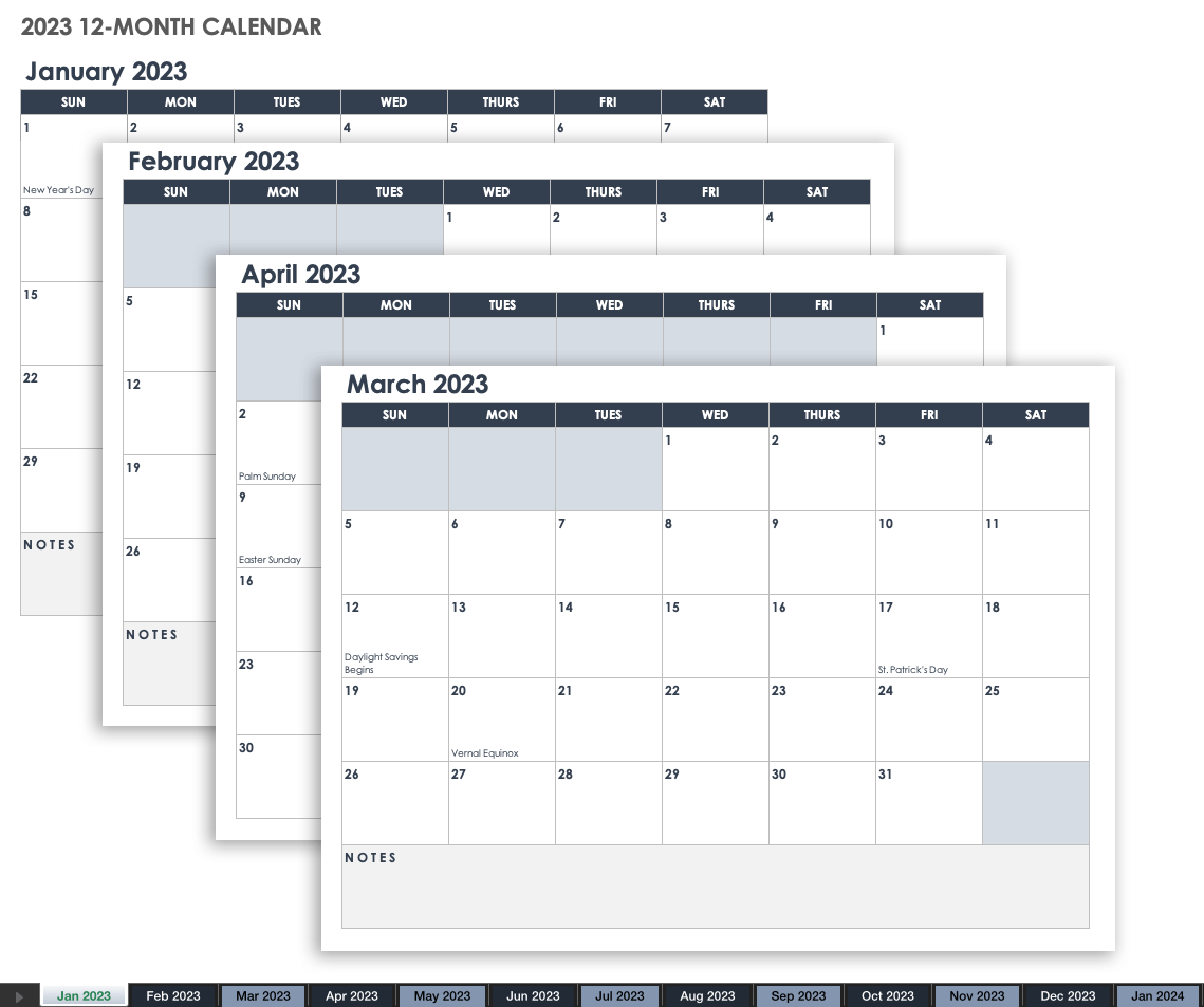 Weekly calendar 2020 UK - free printable templates for Word