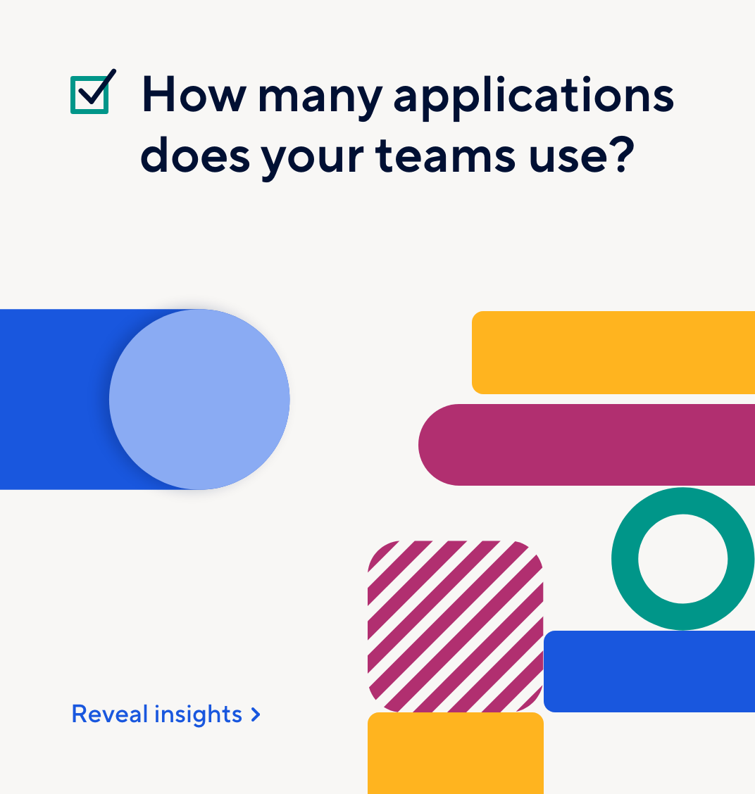 How many applications do your teams use?