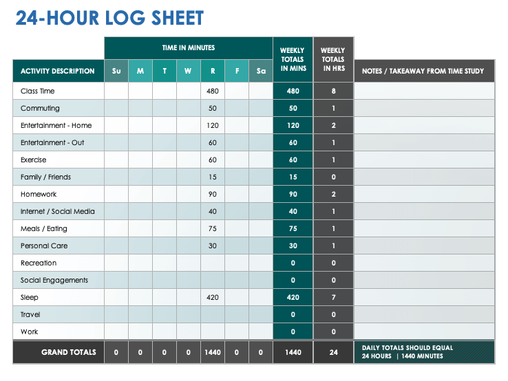 free-time-log-spreadsheets-and-templates-smartsheet