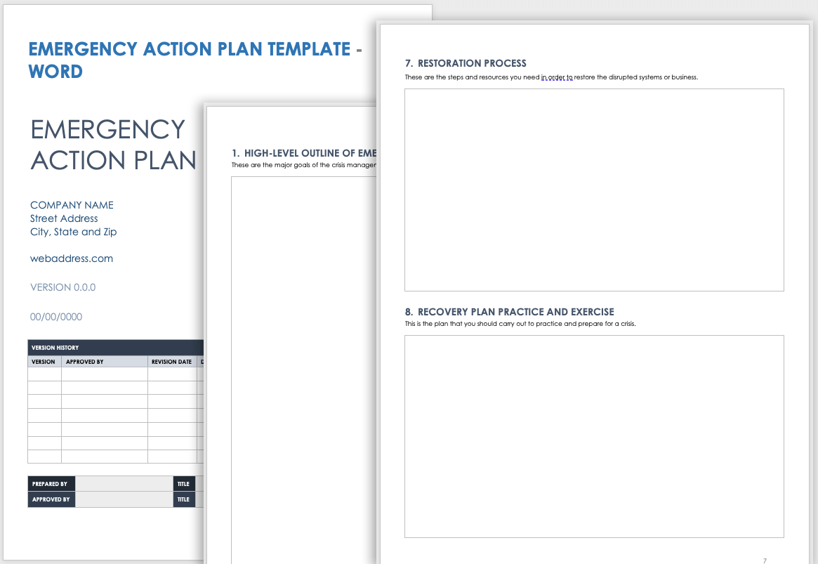 Free Microsoft Word Action Plan Templates Smartsheet